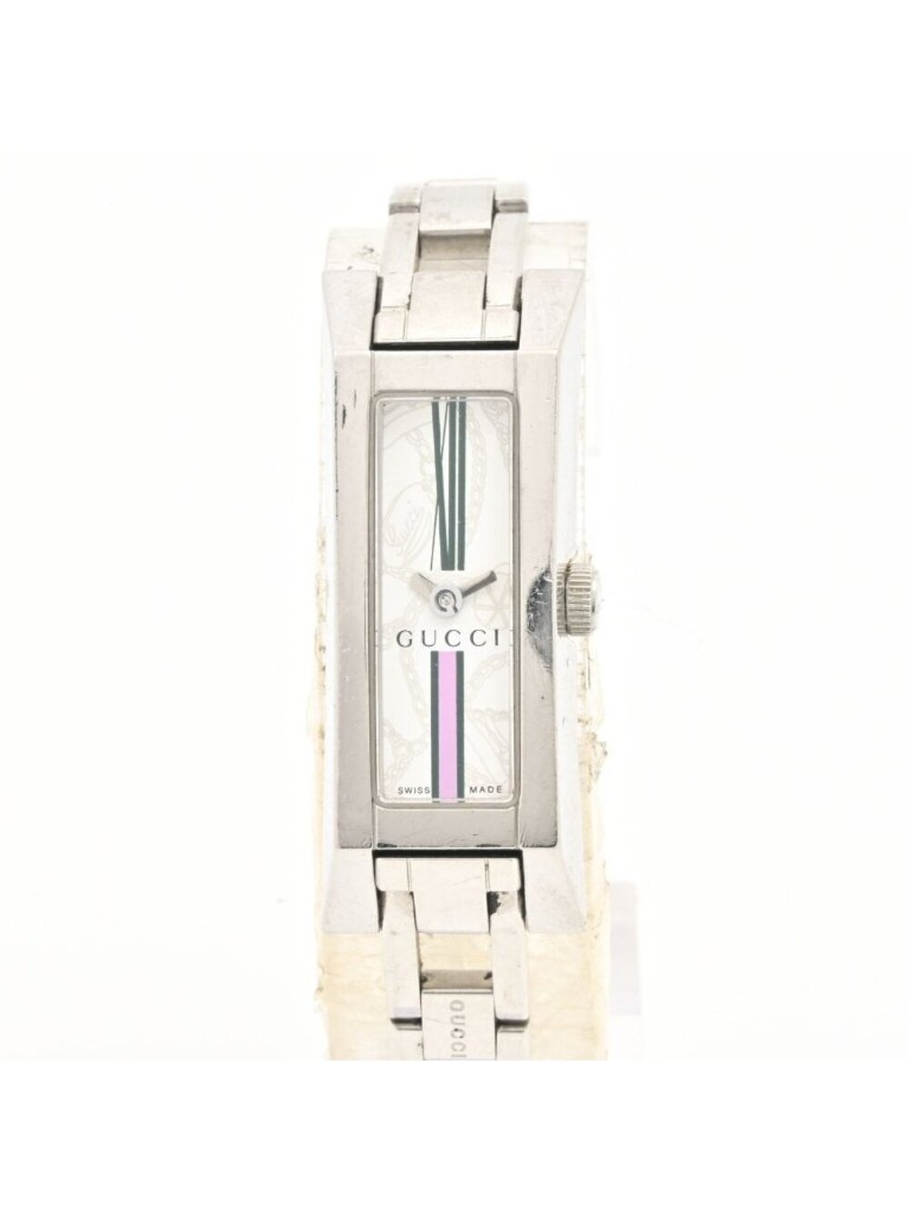 Gucci Watch 110 White Purple Green